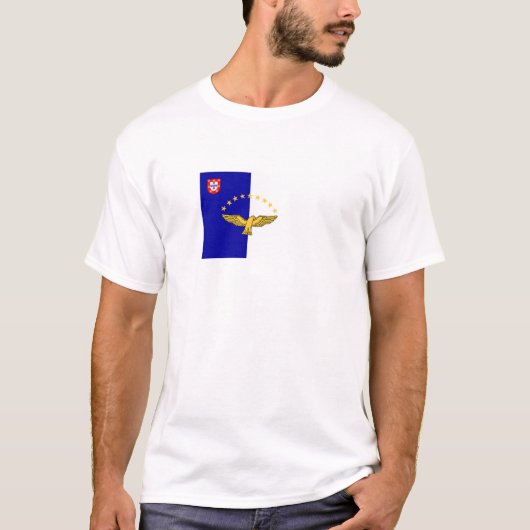 azorvlag t-shirt (Voorkant)
