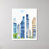 azoteas aleteos canvas afdruk (Voorkant)