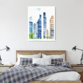 azoteas aleteos canvas afdruk (Insitu (Slaapkamer))