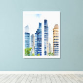 azoteas aleteos canvas afdruk (Insitu (Houten vloer))