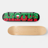 AZOTUS ITALIAN 7 3/4" Skateboard Dek (Horizontaal)