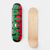 AZOTUS ITALIAN 7 3/4" Skateboard Dek (Voorkant)