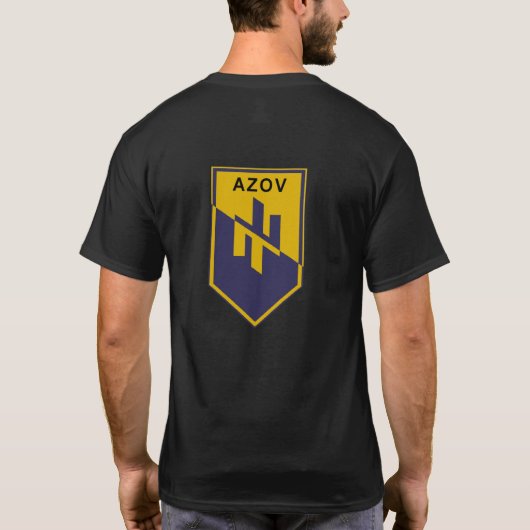 AZOV-bataljon legerkamp T-shirt (Achterkant)
