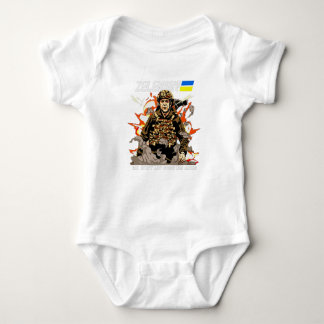 Azov Pray for Ukraine Banksy Peace - Ukraine Freed Romper