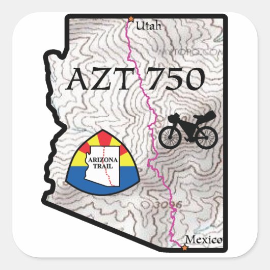 AZT750 Sticker (Voorkant)