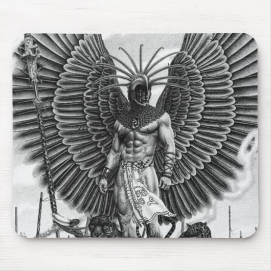 aztec20strijder muismat (Voorkant)