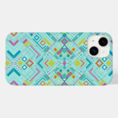 Aztec abstract geometrisch patroon Case-Mate iPhone case (Achterkant (horizontaal))