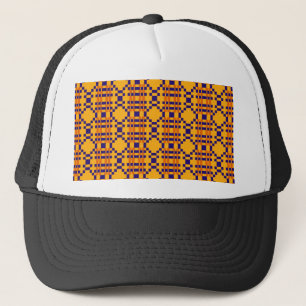 Aztec African Tribal Abstracte Ethnic Design Trucker Pet