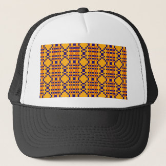 Aztec African Tribal Abstracte Ethnic Design Trucker Pet