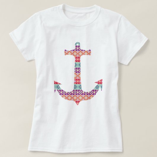 Aztec Anchor T-shirt (Design voorkant)
