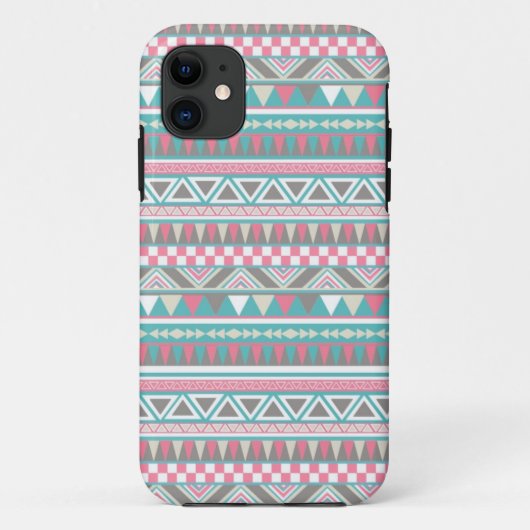Aztec Andes Pattern iPhone 5 Hoesje (Achterkant)