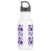 Aztec Andes Tribal Mountains Triangles Chevrons Waterfles (Achterkant)