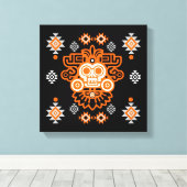 Aztec Arizona print (Insitu (Houten vloer))