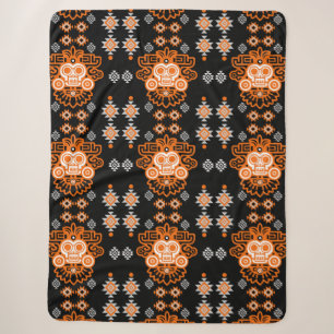 Aztec Arizona print Sherpa Deken