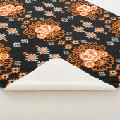 Aztec Arizona print Sherpa Deken (3/4)