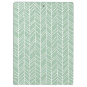 Aztec Arrow Pattern Modern Personalized Clip board Klembord (Achterkant)