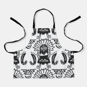 Aztec Art - Lizard Pattern Schort (Voorkant)