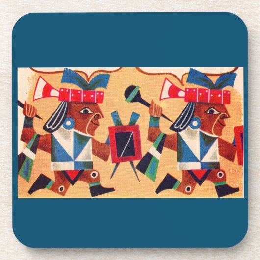 Aztec Aztecs Bier Onderzetter (Voorkant)