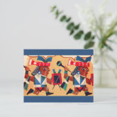 Aztec Aztecs Briefkaart (Staand voorkant)