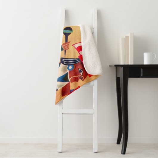 Aztec Aztecs Sherpa Deken (In situ)