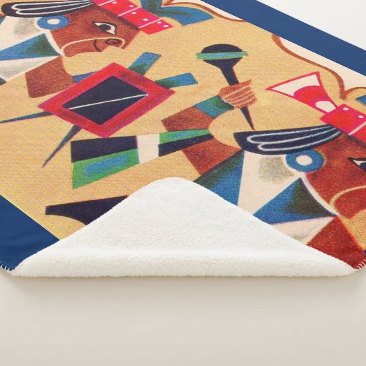 Aztec Aztecs Sherpa Deken (3/4)