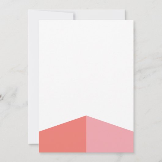 Aztec Baby Girl Geboorteaankondiging Fotokaart Aankondiging (Achterkant)