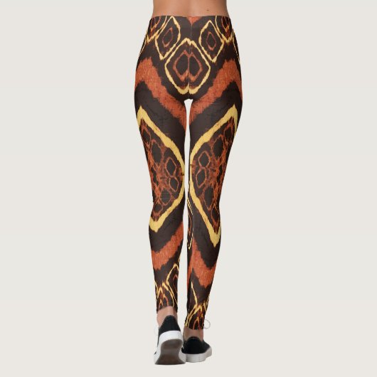 Aztec Batik Legging (Achterkant)