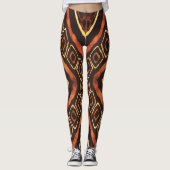 Aztec Batik Legging (Voorkant)