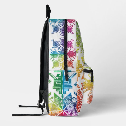 Aztec Bedrukte Rugzak (Links)