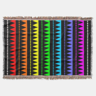 Aztec Bergen - Regenboog 01 Deken