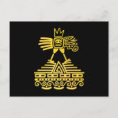 Aztec Bird Maya Inca Civilization Ancient Culture Briefkaart (Voorkant)
