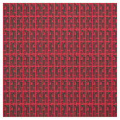 Aztec Bird Motif Stof (Swatch)