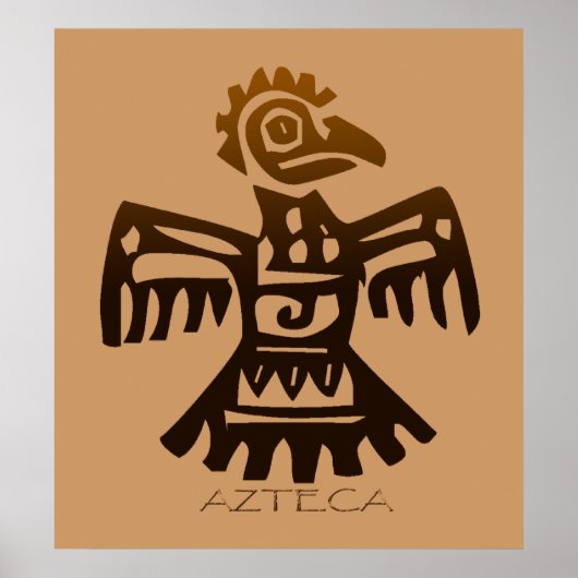 AZTEC ~ Bird Spirit Poster (Voorkant)