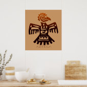 AZTEC ~ Bird Spirit Poster (Keuken)