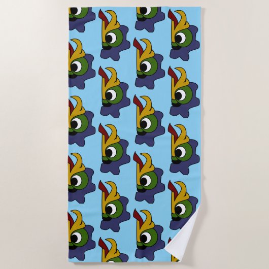 Aztec Bird Strandlaken (Voorkant)