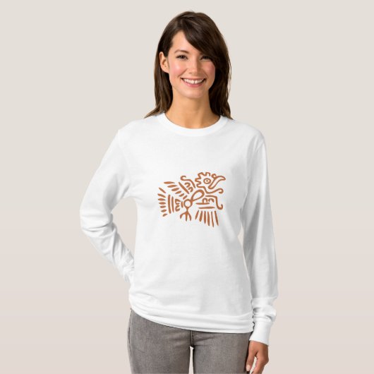 Aztec Bird T-shirt (Voorkant volledig)