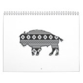 Aztec bison kalender (Hoes)