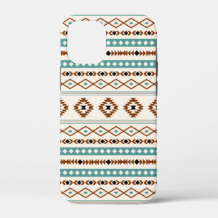 Aztec Blauwgroen Terracotta Black Ca Case-Mate iPhone Case