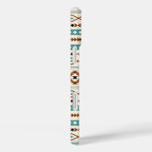 Aztec Blauwgroen Terracotta Black Cream Mixed Patt Case-Mate iPhone Case (Achterkant / Rechts)