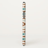 Aztec Blauwgroen Terracotta Black Cream Mixed Patt Case-Mate iPhone Case (Achterkant / rechts)