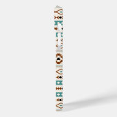 Aztec Blauwgroen Terracotta Black Cream Mixed Patt Case-Mate iPhone Case (Achterkant / Links)