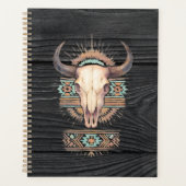 Aztec Boho Skull Planner (Voorkant)