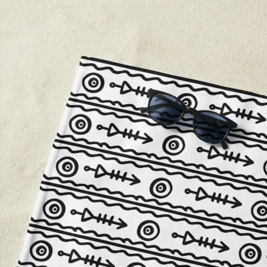 Aztec Boho Strandlaken (In situ)