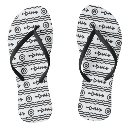 Aztec Boho Teenslippers (Voetbed)