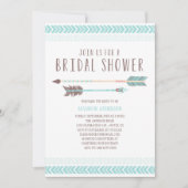 Aztec | Bridal Shower-uitnodiging Kaart (Voorkant)