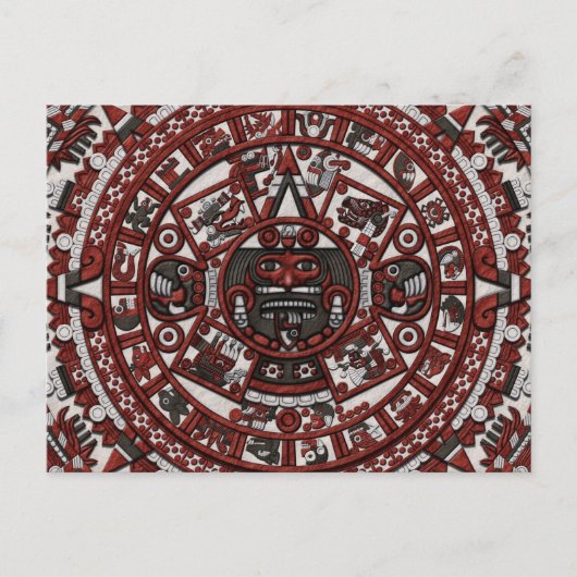 Aztec Briefkaart (Voorkant)