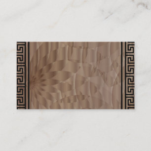Aztec Brown Designer Visitekaartjes