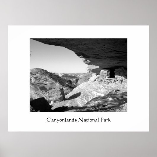 Aztec Butte Poster (Voorkant)