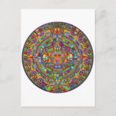 Aztec Calendar Briefkaart (Voorkant)