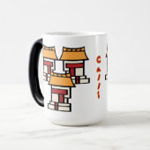 Aztec Calendar Day 03 - Calli Magische Mok (Voorkant links)